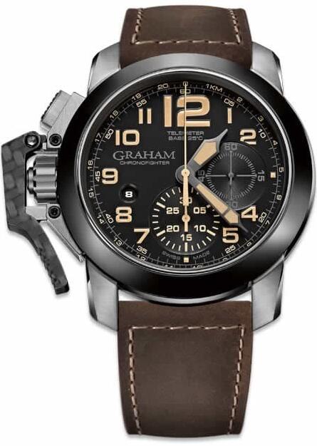 Replica Graham Watch 2CCAC.B02A Chronofighter Steel Black Dial Replica Graham Watch 2CCAC.B02A Chronofighter Steel Black Dial